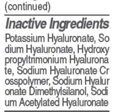 Inactive Ingredients Continued (Inactive Ingredients Continue)